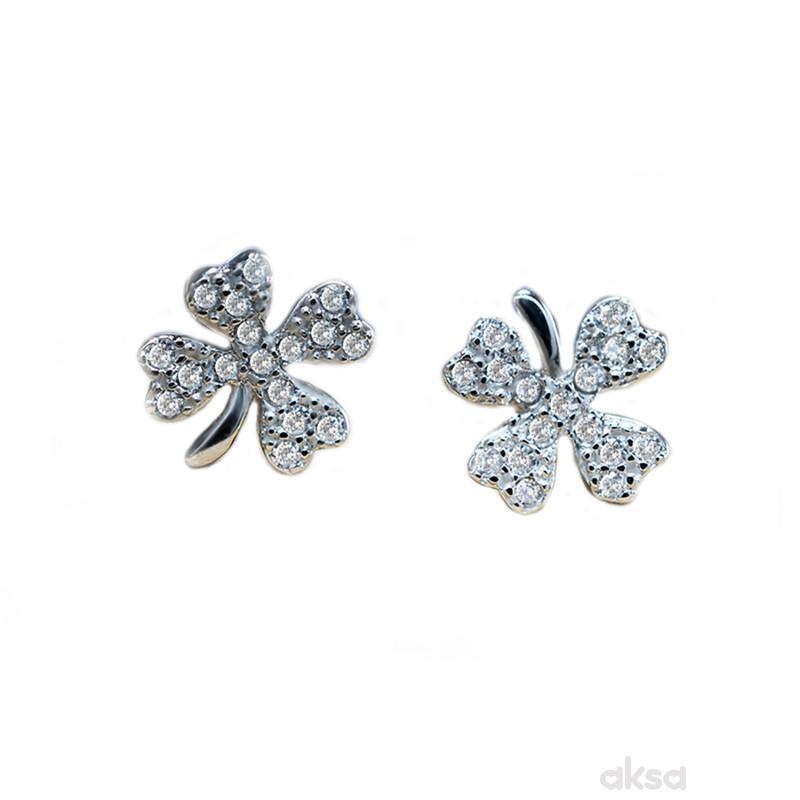 Silver line minđuše AE16407-Cl