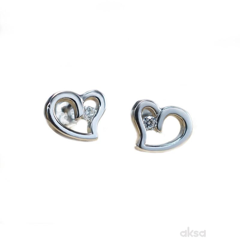Silver line minđuše AE7070-Cl