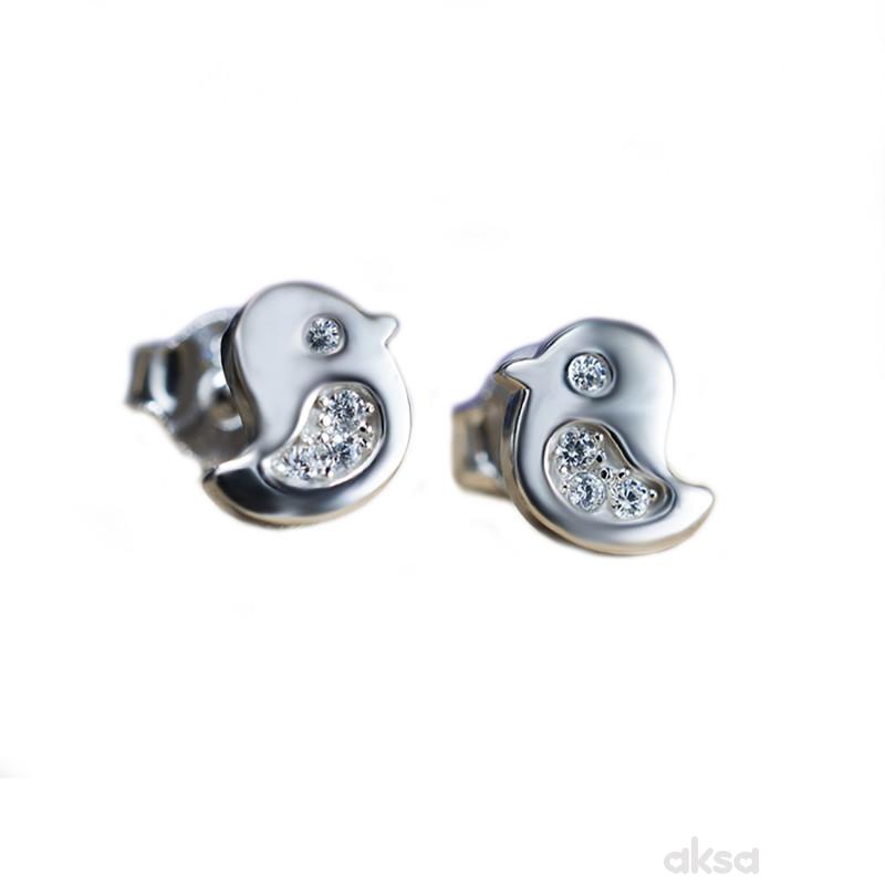Silver line minđuše AE15952-Cl