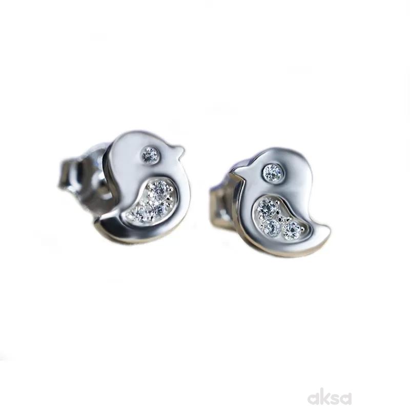 Silver line minđuše AE15952-Cl