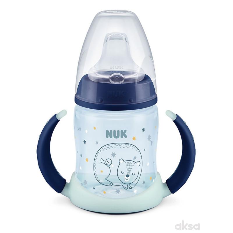 Nuk šolja za učenje sa ručkama dark&glow 150ml