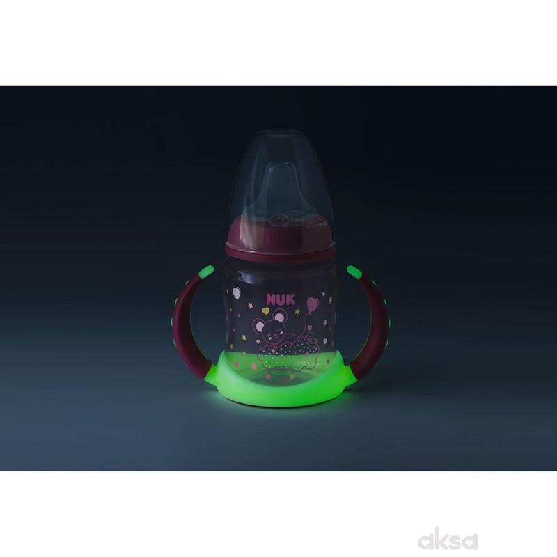 Nuk šolja za učenje sa ručkama dark&glow 150ml