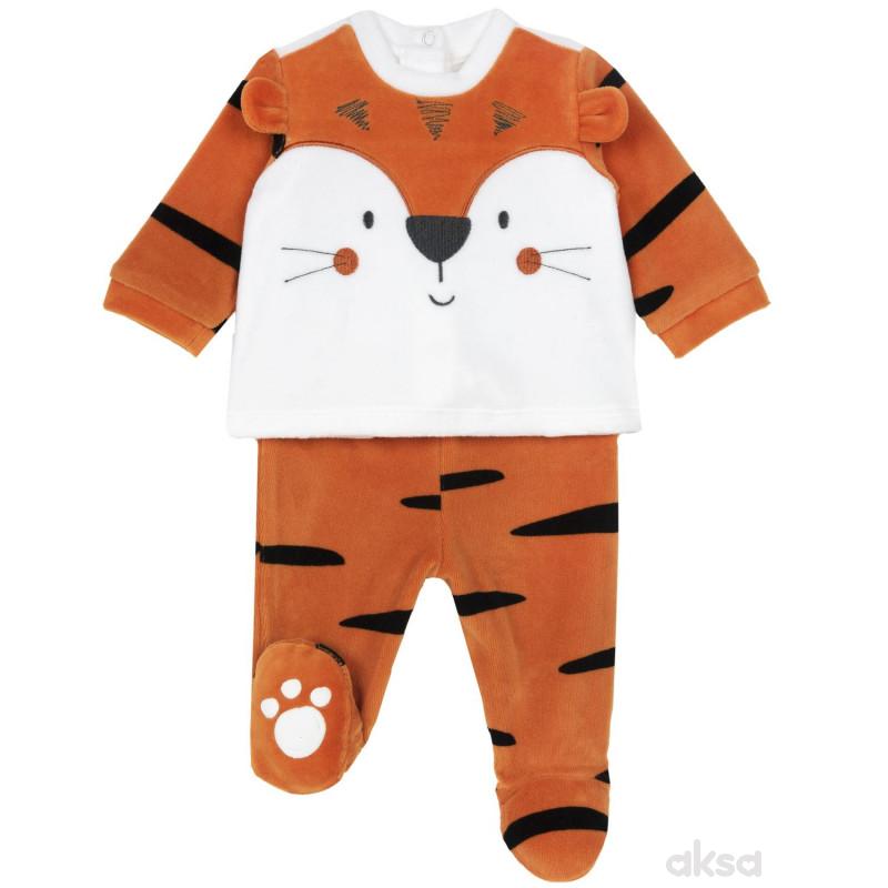 Chicco komplet 2/1 (majica dr, pantalone), unisex