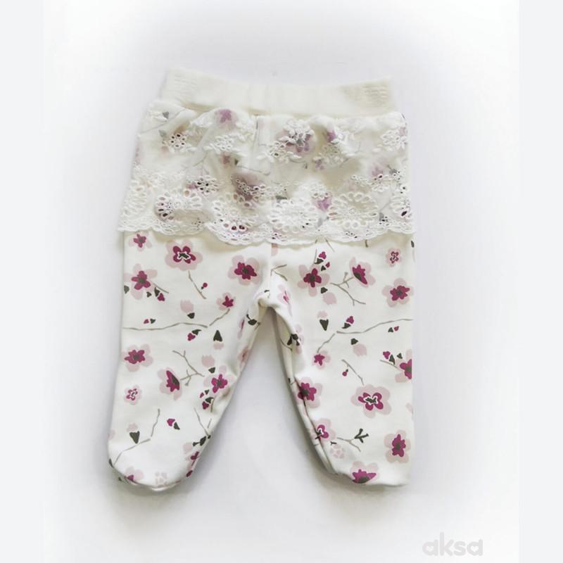 Pom Pom pantalone sa stopicama, devojčice