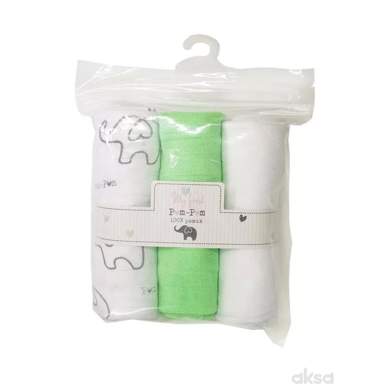 Pom Pom tetra pelene set 3/1, unisex