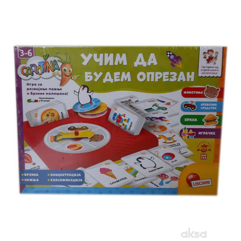 Lisciani Edukativna igra Ucim da budem oprezan