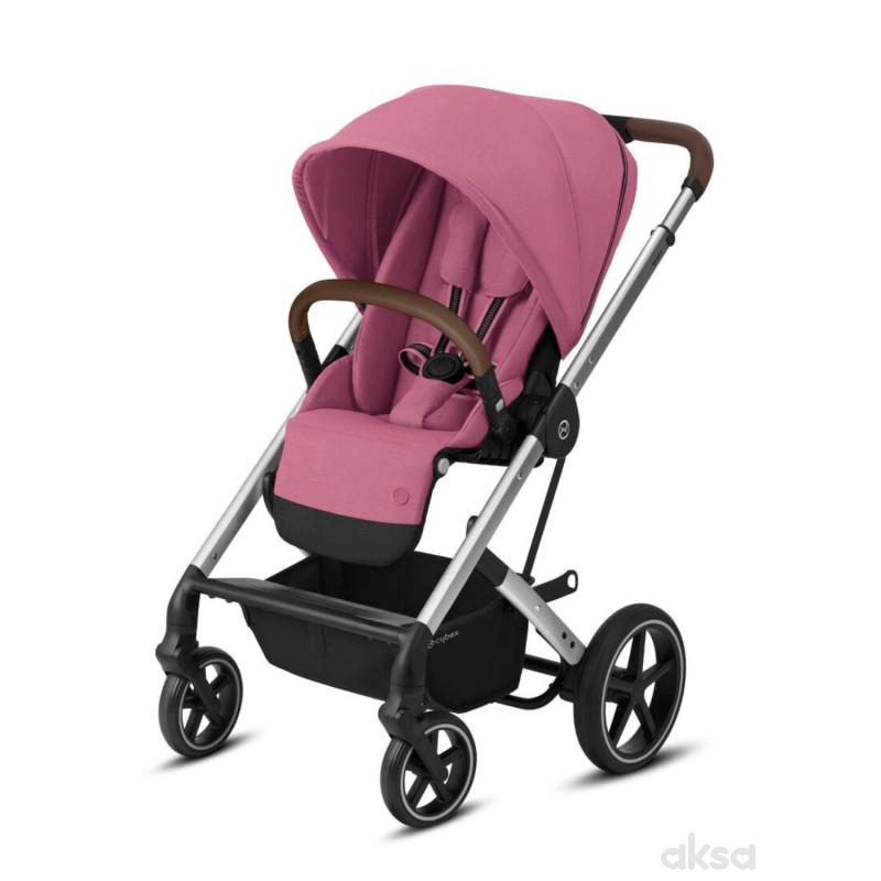 Cybex kolica Balios S Lux, MagnoliaPink(sivi ram)