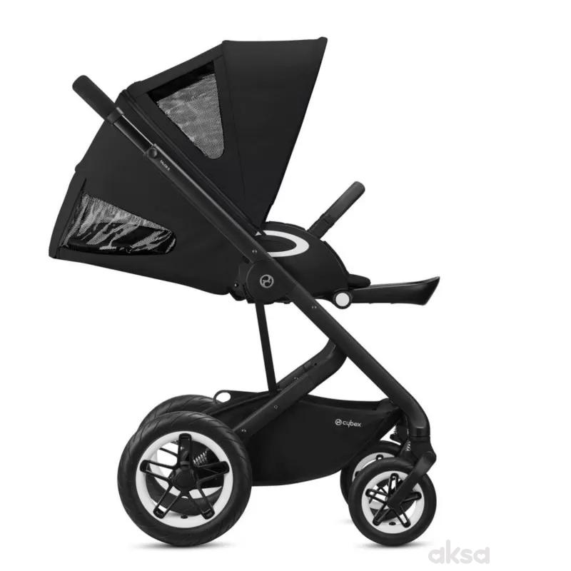 Cybex kolica Talos S Lux, DeepBlack(crni ram)