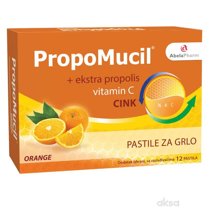 Abela Pharm Propomucil pastile Orange, 12kom
