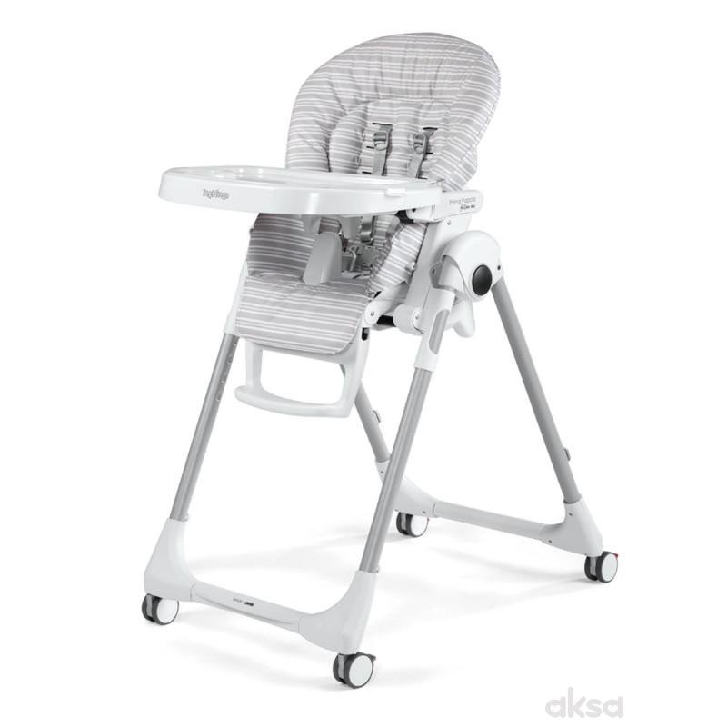 Peg Perego hranilica Prima Pappa FM Linear Grey