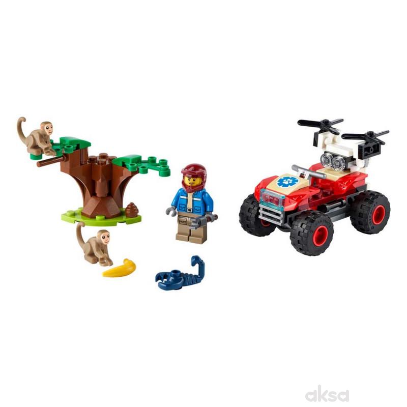 Lego City wildlife rescue atv