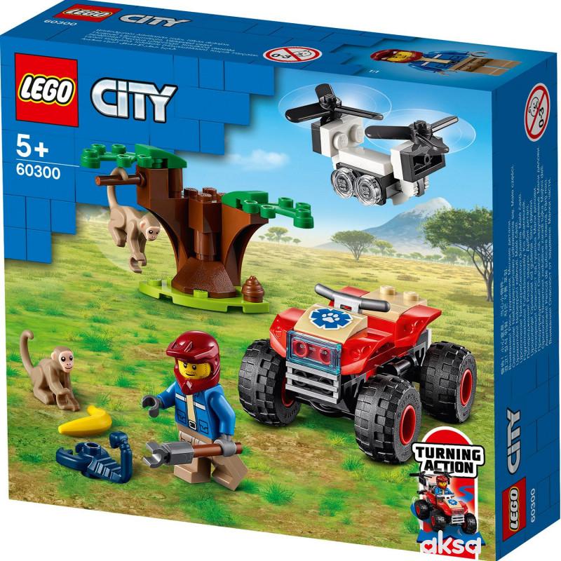 Lego City wildlife rescue atv