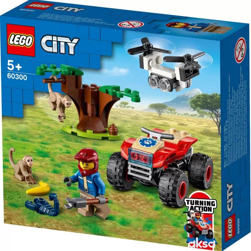 Lego City wildlife rescue atv