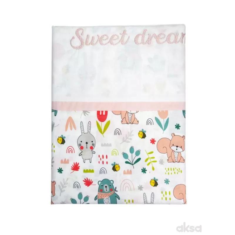 Lillo&Pippo jorganska navlaka Sweet Dreams 80x120