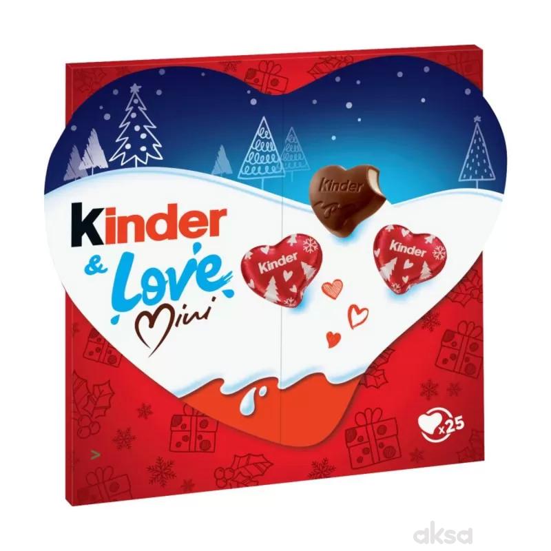 Kinder čokoladna srca 107g