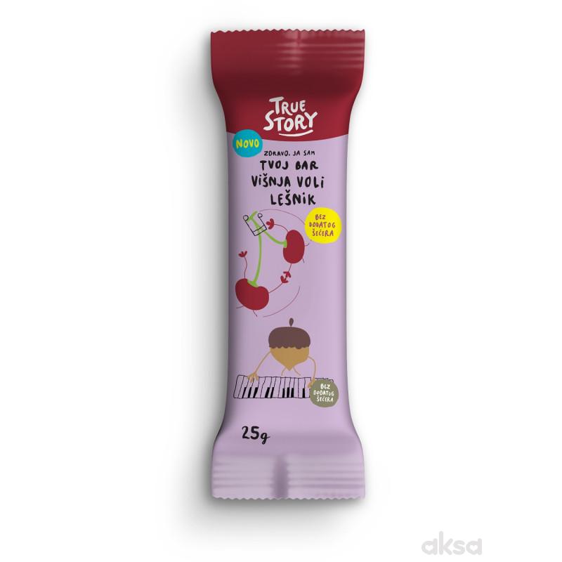 True Story Tvoj bar – Višnja voli lešnik 25g