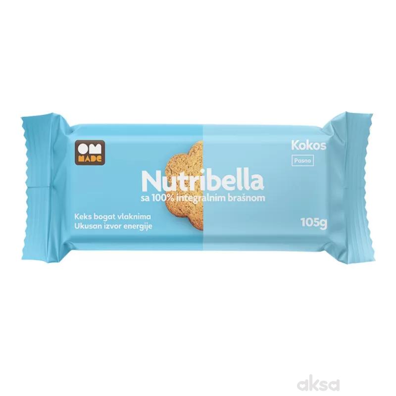 Nutribella keks kokos, 105g