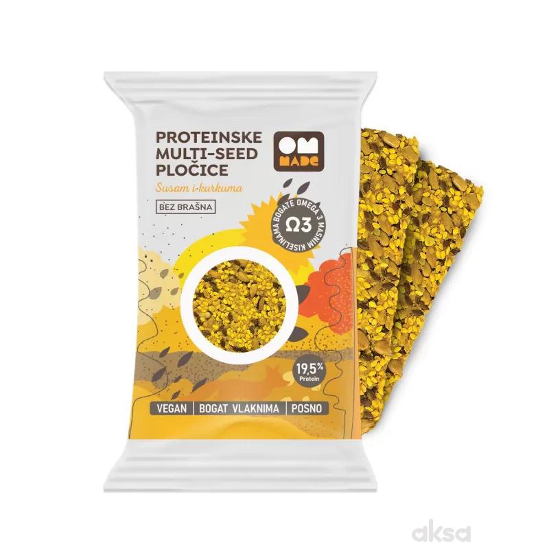 OM Made prot. pločice bez braš. Kurkuma 54 g