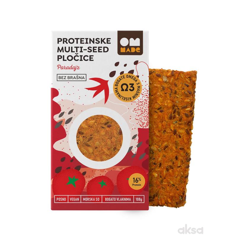 OM Made prot. pločice bez braš. Paradajz 108 g
