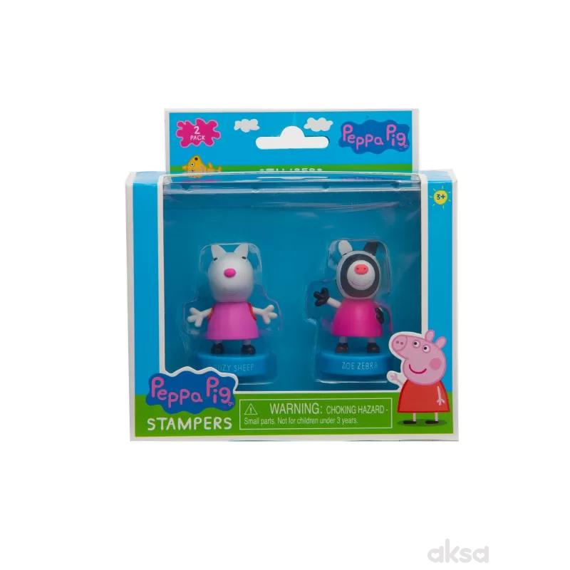 Peppa Pig figura sa pečatom - blister 2pk