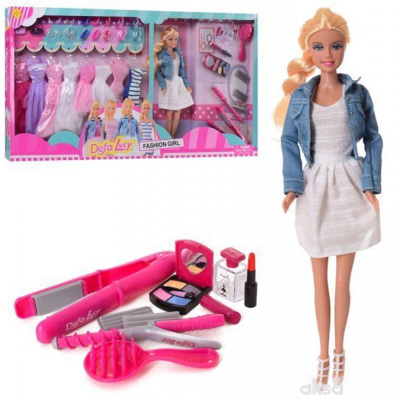 Defa Lutka Set Fashion sa odecom I sminkom