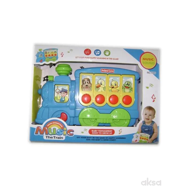 HK Mini, igračka muzički voz za bebe