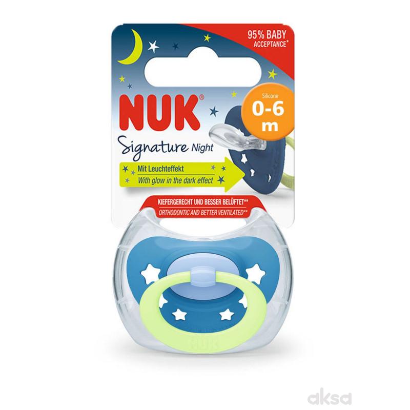 Nuk varalica silikon signature night box vel.1