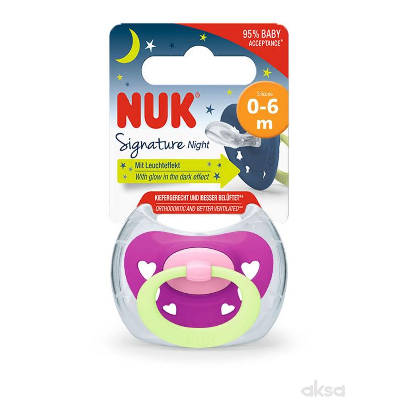Nuk varalica silikon signature night box vel.1