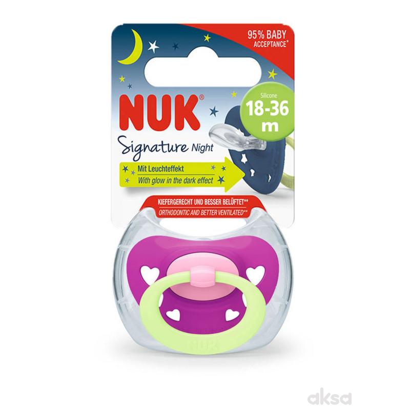 Nuk varalica silikon signature night box vel.3