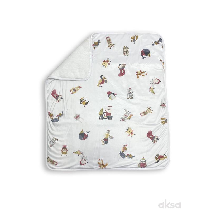 Baby textil novogodišnji bebi prekrivač