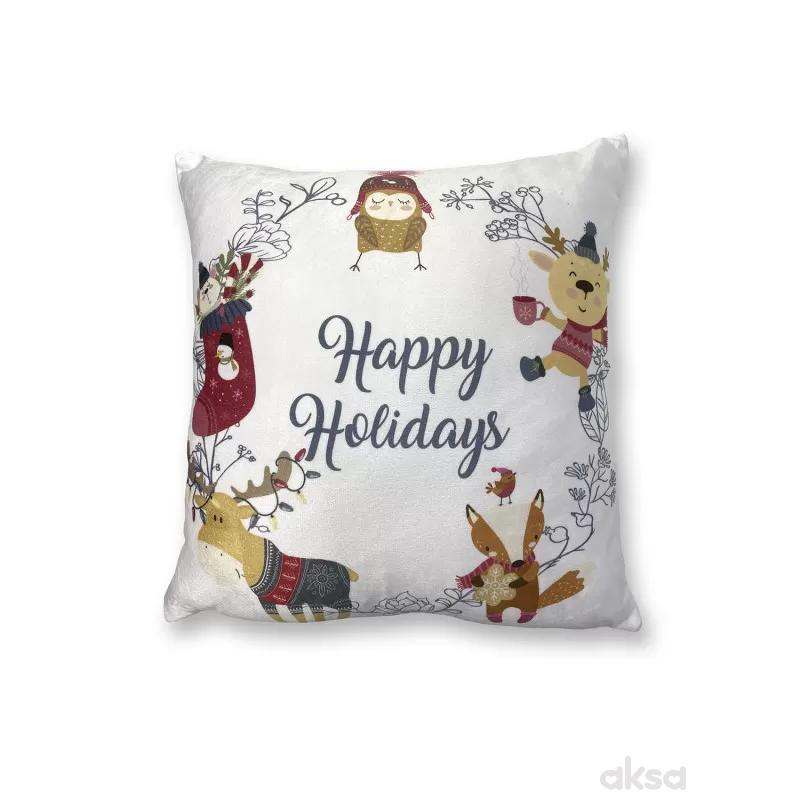 Baby Textil novogodišnji jastuk Happy