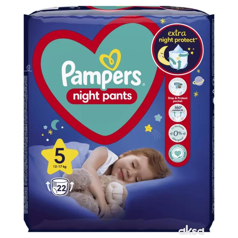 Pampers Night Pants VP 5, 12-17kg 22kom