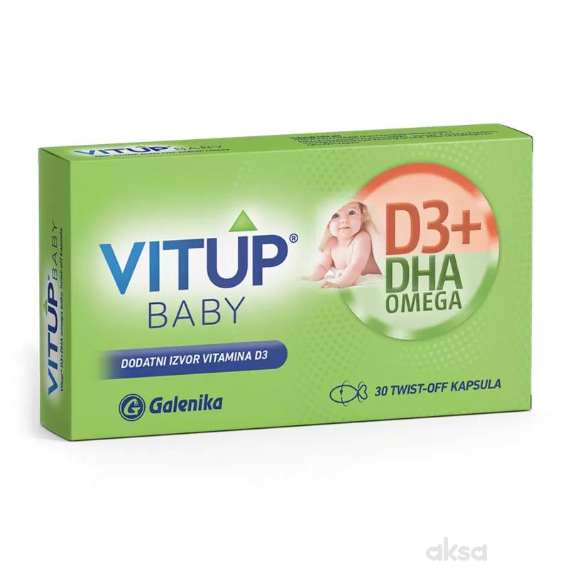 VitUp baby D3 + DHA twist off kaps. 30kom