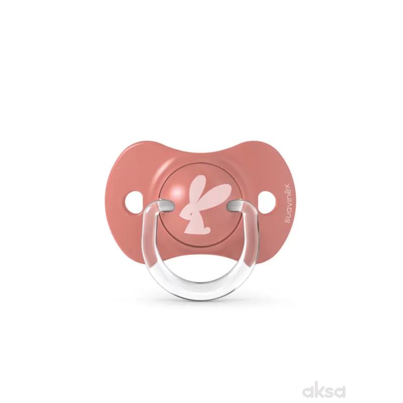 Suavinex varalica fiz. s, 2 kom, roze, 0-6m