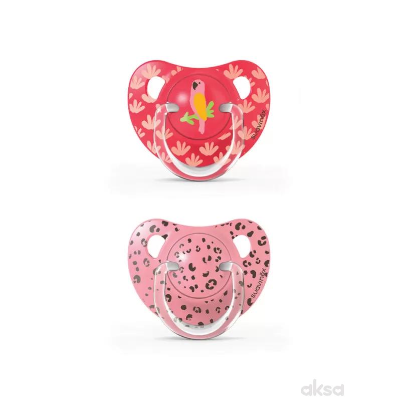 Suavinex varalica jungle, 2 kom, roze, 18m+