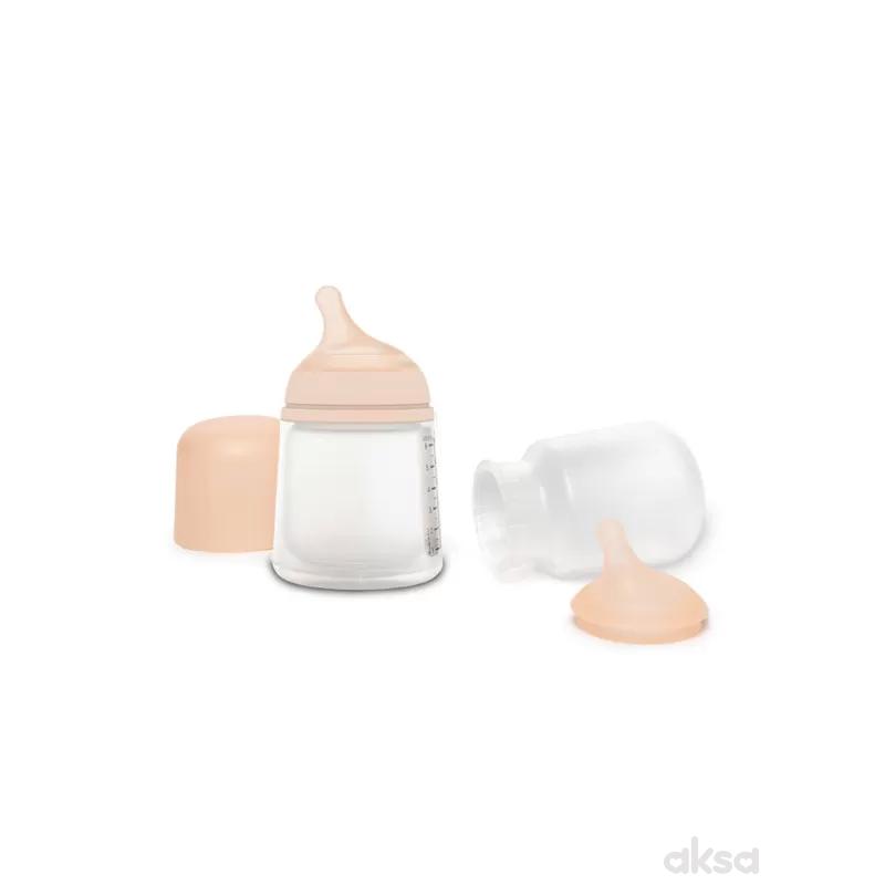 Suavinex flašica spori protok 180ml, 0m+