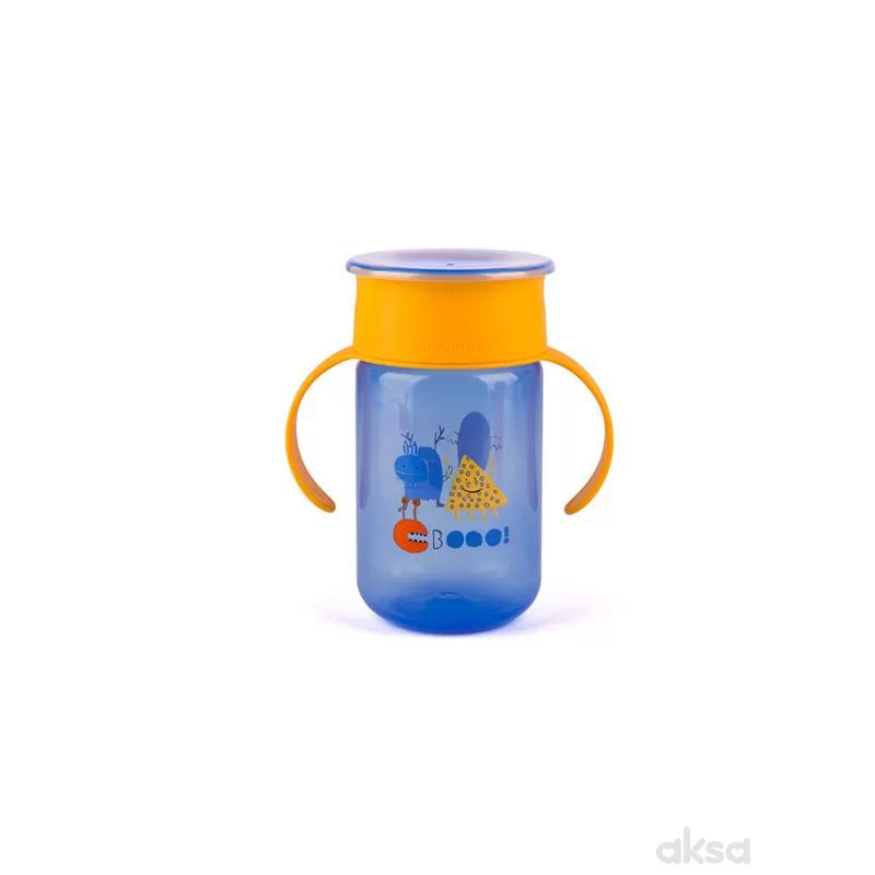 Suavinex šolja sa diskom 340 ml, plava, 12m+