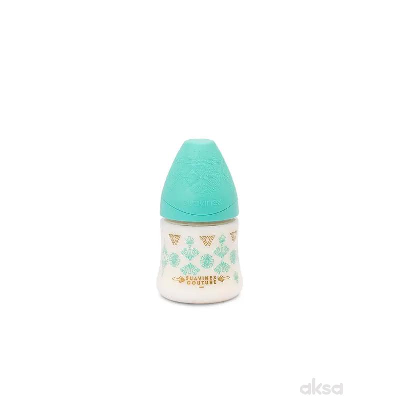 Suavinex flašica s protok 150ml, zelena, 0m+