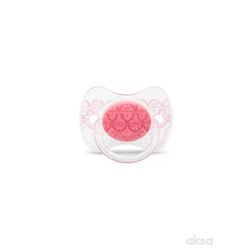 Suavinex varalica fiz. s, roze, 0-4m