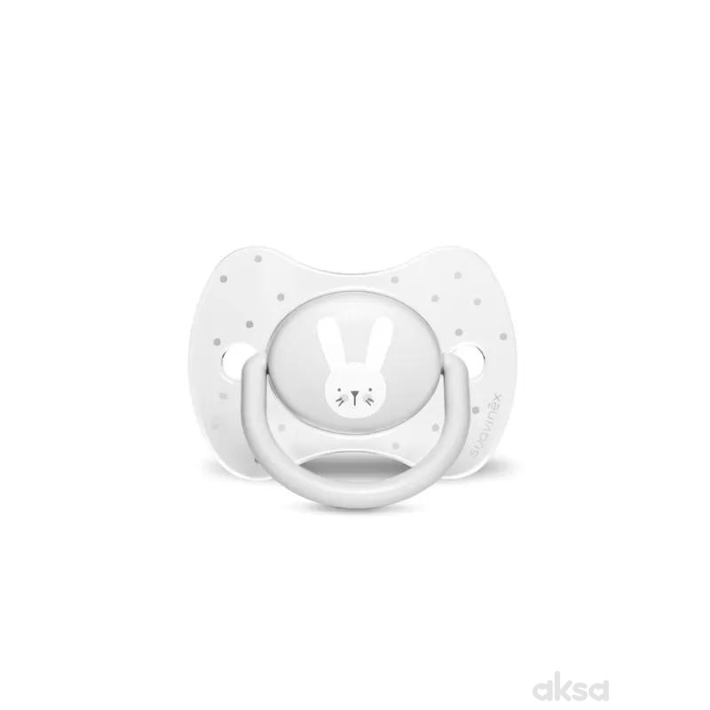 Suavinex varalica fiz. s premium, siva, 0-6m