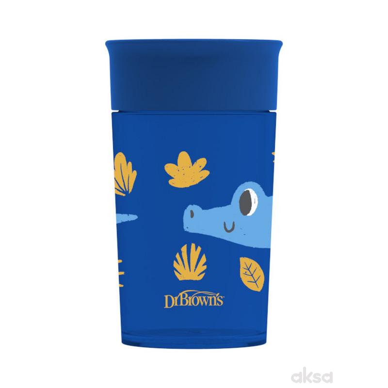 Dr. Browns šolja 360 stepeni 300ml plava