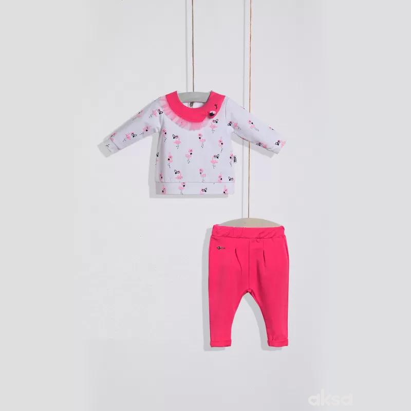 WOGI komplet 2/1 (majica i pantalone), devojčice