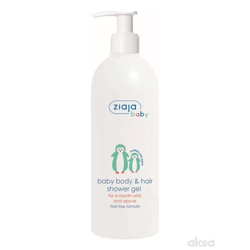 Ziaja baby kupka i šampon za kosu 2u1 400ml