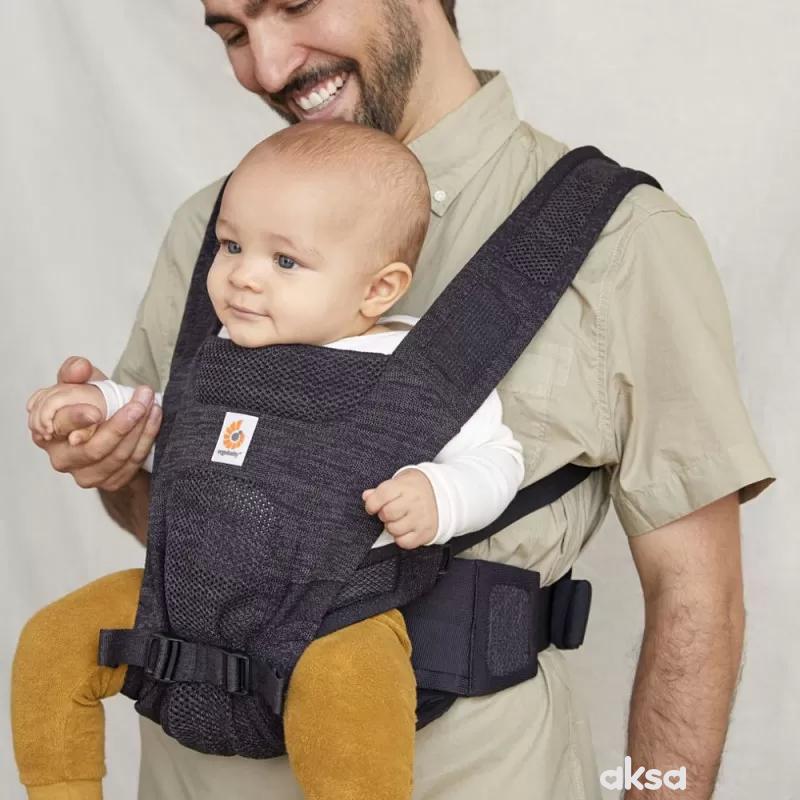 Ergobaby kengur nosiljka Aerloom, Charcoal / Black