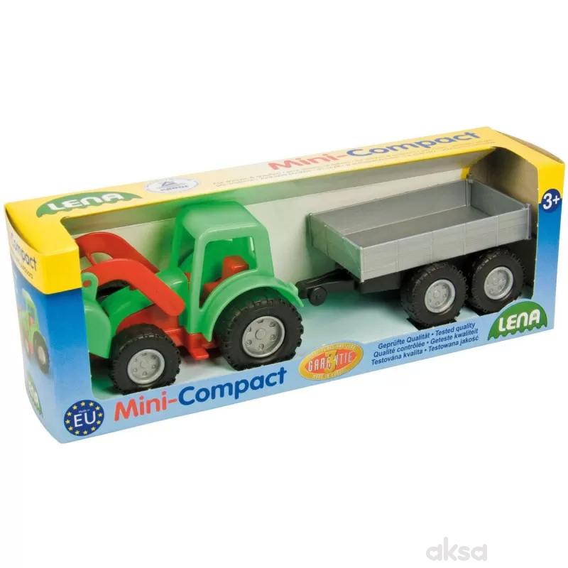 Lena igračka Compact traktor sa prikolicom