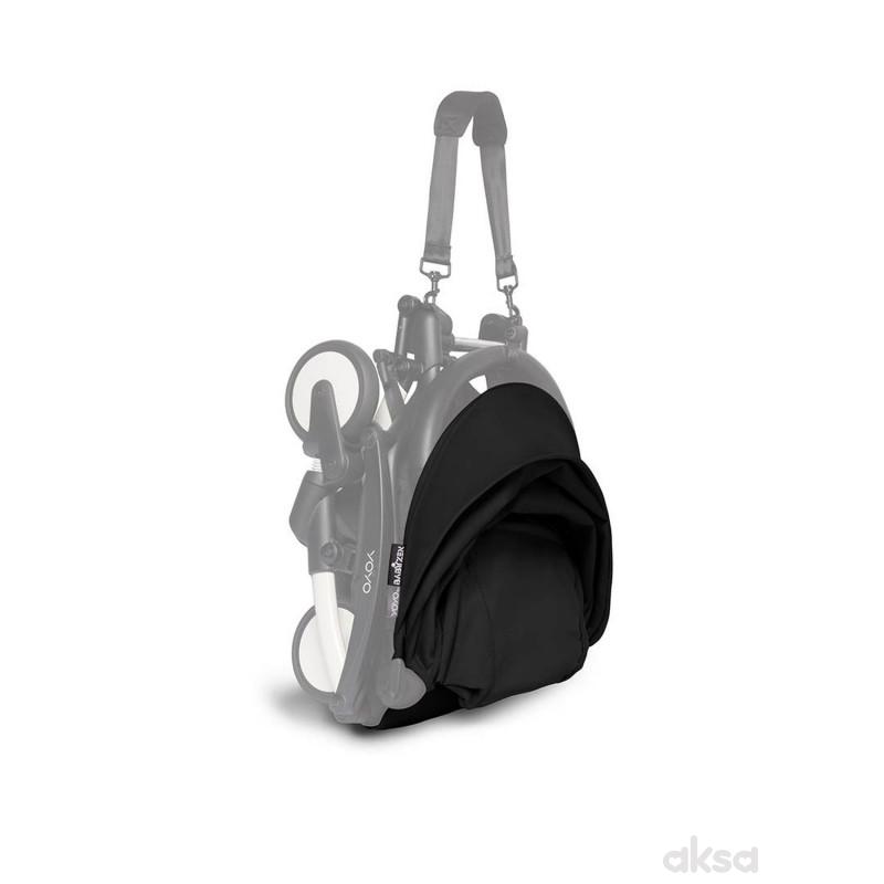 Baby zen navlaka za kolica Yoyo 6+, crna AKSA