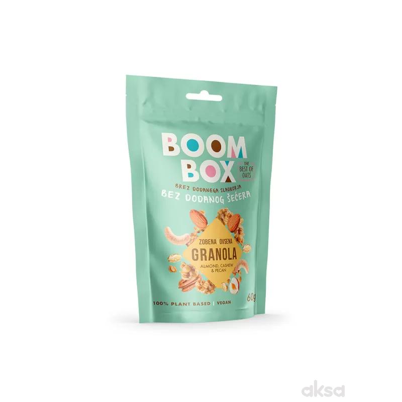Boom Box ovsena granola orašasti plodovi, 60g 