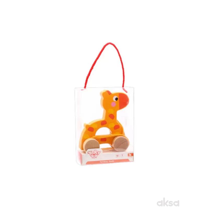 Tooky toy žirafa na vuču