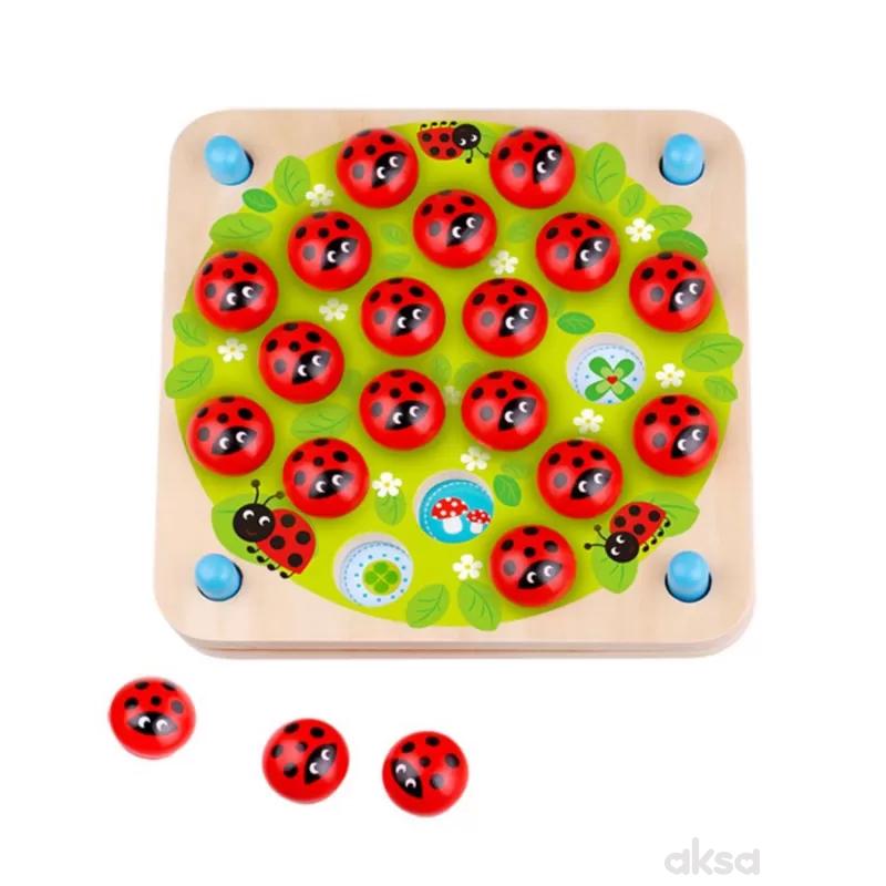 Tooky toy igra memorije - bubamarice