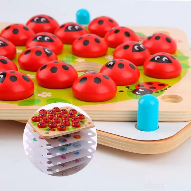 Tooky toy igra memorije - bubamarice